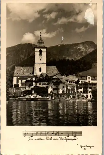 10013 - Oberösterreich - St. Wolfgang , Weisses Rössl am Wolfgangsee - gelaufen