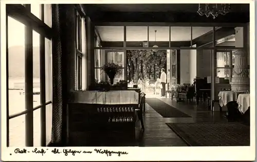 10014 - Salzburg - St. Gilgen am Wolfgangsee , Park Cafe - nicht gelaufen