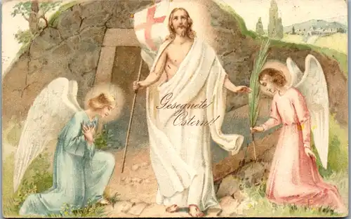 10035 -  - Gesegnete Ostern - nicht gelaufen