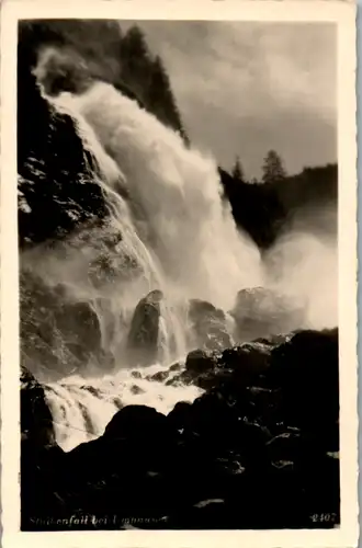 10065 - Tirol - Umhausen , Stuibenfall , Wasserfall - nicht gelaufen