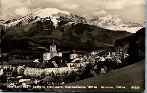 10070 - Steiermark - Mariazell , Gemeindealpe , Ötscher - gelaufen 1955