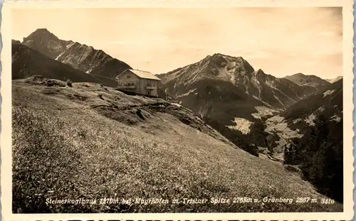 10081 - Tirol - Steinerkogel Haus bei Mayrhofen m. Trisiner u. Grünberg - nicht gelaufen 1941