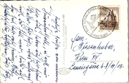 10084 - Oberösterreich - Bad Schallerbach , Speisesaal , Kurheim , Kurhaus , Mehrbildkarte - gelaufen 1963