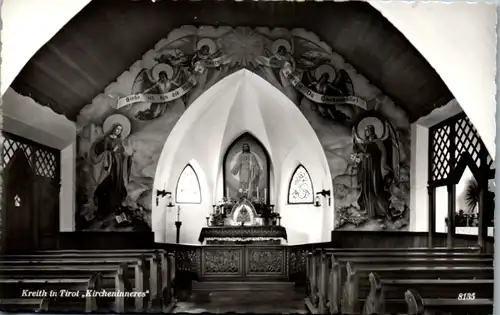10112 - Tirol - Kreith , Mutters , Kircheninneres - nicht gelaufen