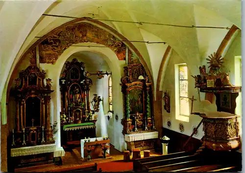 10506 - Österreich - Oberpinzgau , Pfarrkirche Krimml - nicht gelaufen