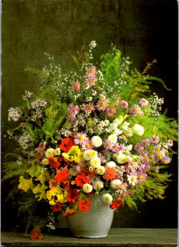 10510 - Motiv - Blumenstrauss , Blumen - nicht gelaufen