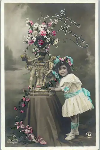 10582 -  - Bonne Annee , Glückliches neues Jahr - nicht gelaufen