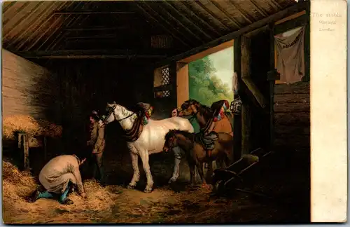 10603 - Künstlerkarte - The Stable , Morland - nicht gelaufen