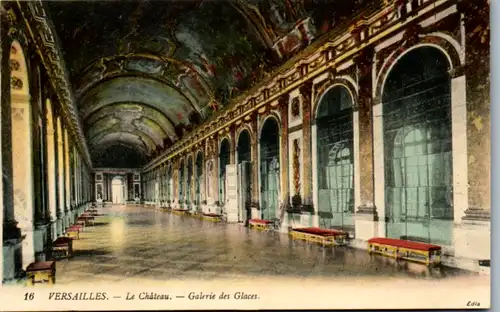 10613 - Frankreich - Versailles , Le Chateau , Galerie des Glaces - nicht gelaufen