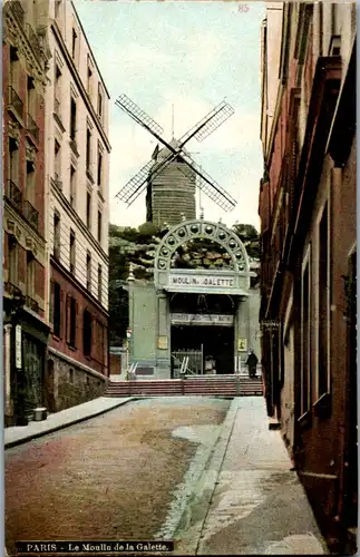 10622 - Frankreich - Paris , Le Moulin de la Galette - nicht gelaufen