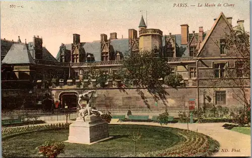 10630 - Frankreich - Paris , Le Musee de Cluny - nicht gelaufen