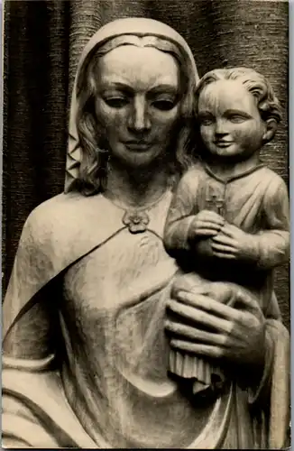 10642 - Christentum - Statue Maria , Jesus - nicht gelaufen