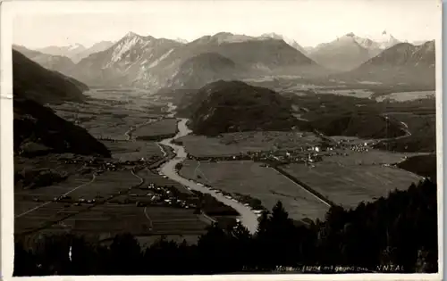 10665 - Tirol - Blick von Mösern gegen das Inntal - gelaufen 1940