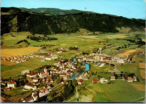 10707 - Steiermark - Pöls bei Judenburg , Panorama - gelaufen 1967