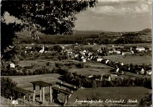 10709 - Steiermark - Eibiswald , Panorama - gelaufen 1964