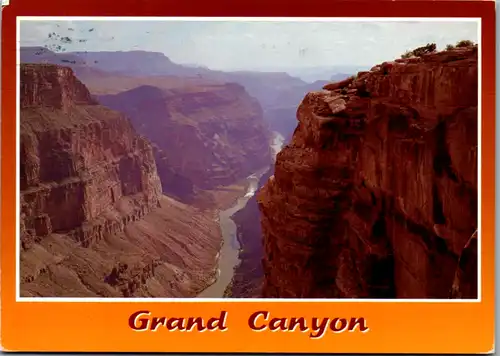 10731 - Amerika - Arizona , Grand Canyon , Toroweap Overlook - gelaufen 1994