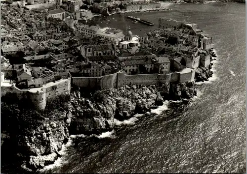 10748 - Kroatien - Dubrovnik , Snimijeno iz helikoptera - nicht gelaufen 1959