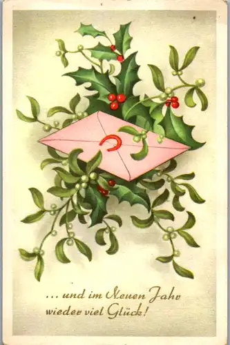 10780 -  - Und im neuen Jahr wieder viel Glück - nicht gelaufen