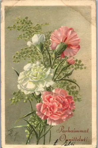 10794 -  - Parhaimmat Onnittelut , Herzliche Grüße , signiert - gelaufen