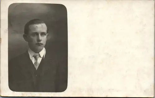 10921 -  - Aufnahme Mann , Portrait  - gelaufen 1910