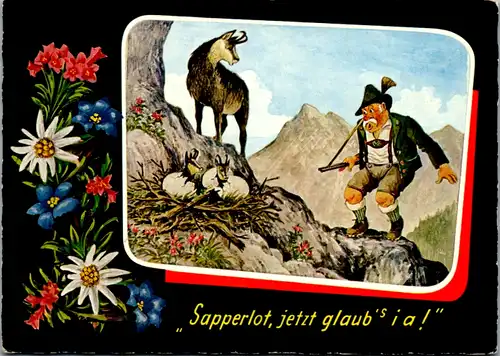 10924 - Humor - Gemsennest - nicht gelaufen