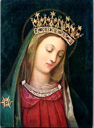 10940 - Christentum - Gnadenbild aus der Karmelitenkirche Wien Döbling - nicht gelaufen