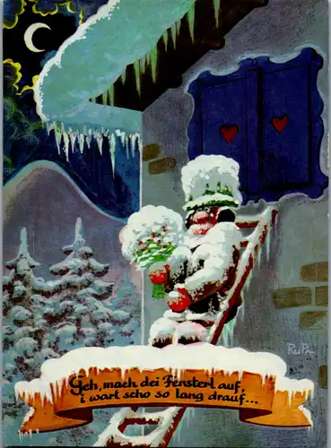 10947 -  - Humor , Geh mach die Fensterl auf  , Ru Pa - gelaufen 1988