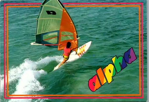 10961 -  - Sport , Windsurfen , Windsurfing - gelaufen 1986