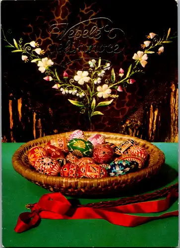 10969 -  - Vesele velikonoce , Frohe Ostern , Osternest - gelaufen