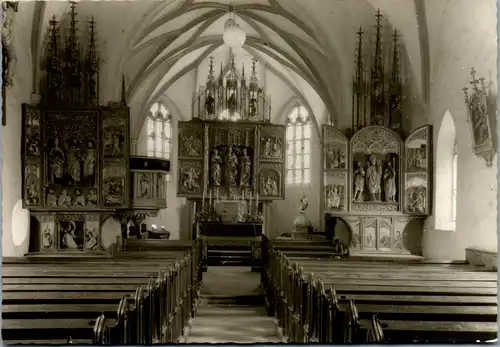 11003 -  - Waldburg , Kirche von innen - gelaufen 1964