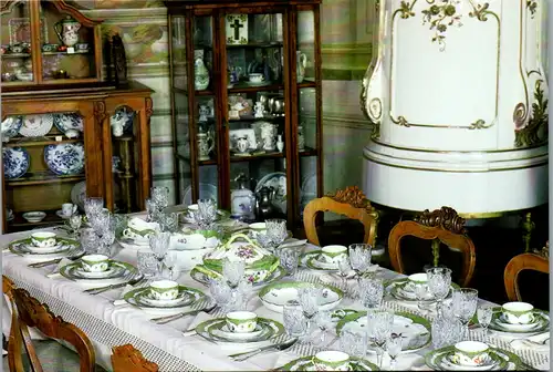 11038 - Schöne Künste - Herend , Herendi Porcelánmúzeum , Interieur - nicht gelaufen