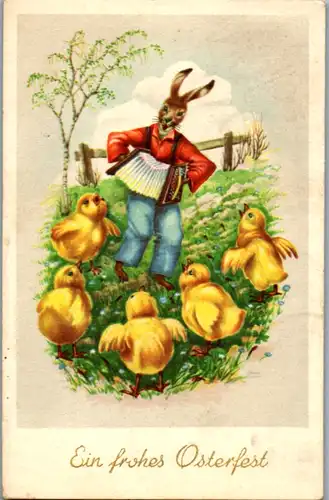 11045 -  - Ein frohes Osterfest - gelaufen 1957