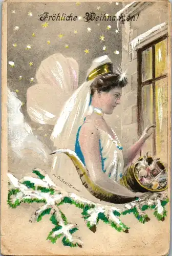 11063 -  - Fröhliche Weihnachten , Ch. Scolik - nicht gelaufen