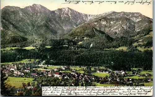 11084 - Oberösterreich - Goisern mit dem Ramsauergebirge - gelaufen 1905