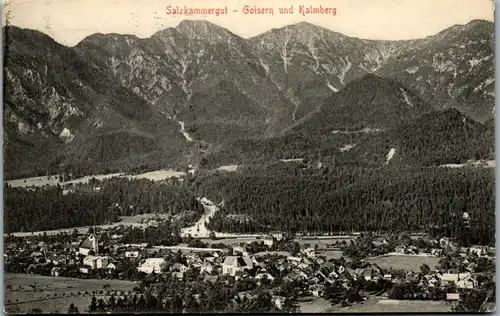 11085 - Oberösterreich - Goisern und Kalmberg , Salzkammergut - gelaufen 1904