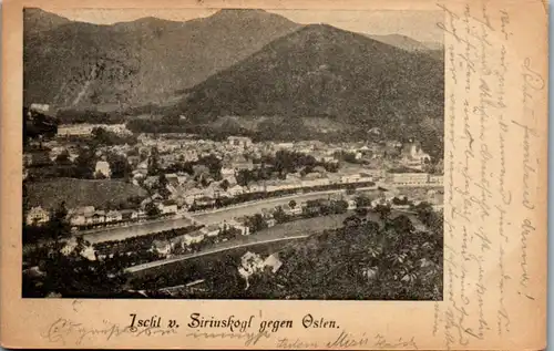 11089 - Oberösterreich - Ischl v. Siriuskogel gegen Osten - gelaufen 1903