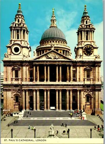 11160 - Großbritannien - London , St. Paul`s Cathedral - nicht gelaufen