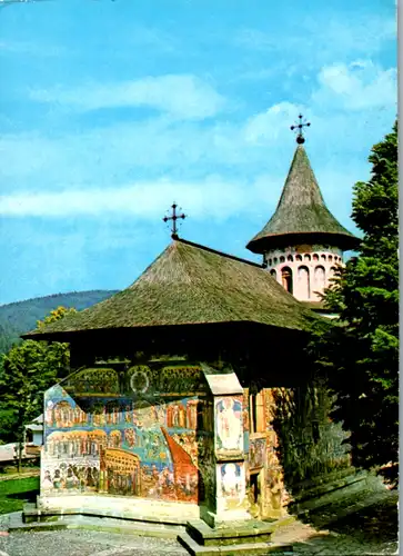 11208 - Rumänien - Manastirea Vornonet - gelaufen