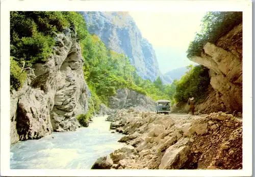 11210 - Russland - ???????? ?????? , ??????????? ?????? , Nordossetien , Fiagdon-Schlucht - gelaufen