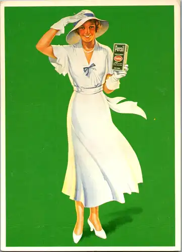 11211 - Werbekarte - Persil  - nicht gelaufen