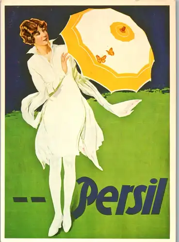 11212 - Werbekarte - Persil  - nicht gelaufen