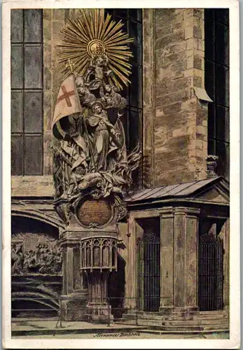 11219 - Wien - St. Stephansdom , Capistrankanzel , Capistran - nicht gelaufen