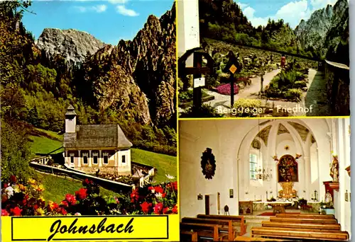 11245 - Steiermark - Johnsbach , Röm. Kath. Pfarramt , Bergsteigerkirche , Friedhof - nicht gelaufen