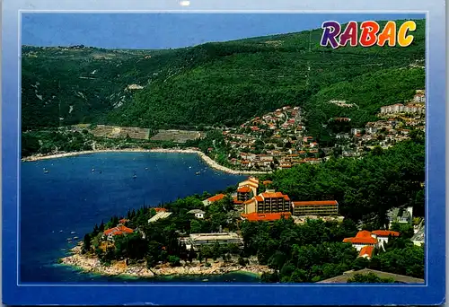 10146 - Kroatien - Rabac , Panorama - gelaufen 2007