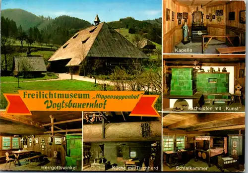 10158 - Deutschland - Gutachtal , Freilichtmuseum , Hippenseppenhof , Vogtsbauernhof - gelaufen