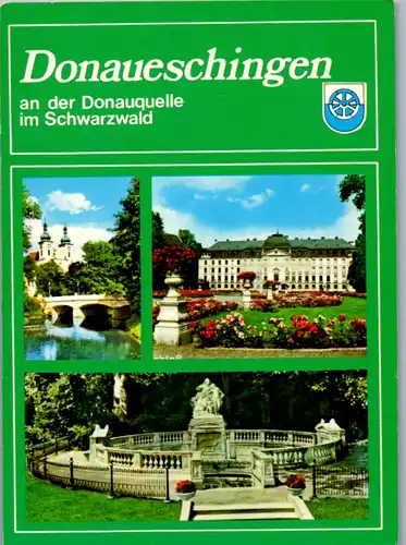 10159 - Deutschland - Donaueschingen , Donauquelle , Schwarzwald - nicht gelaufen