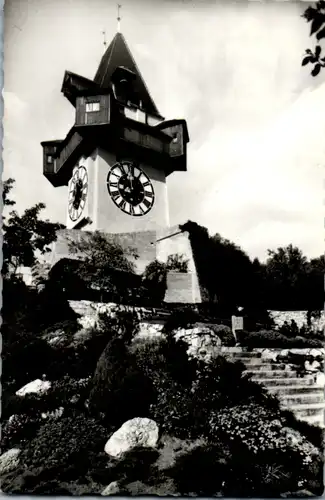 10189 - Steiermark - Graz , Uhrturm - gelaufen 1969