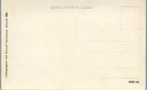 10195 - Steiermark - Admont , Blasius Münster - nicht gelaufen 1921