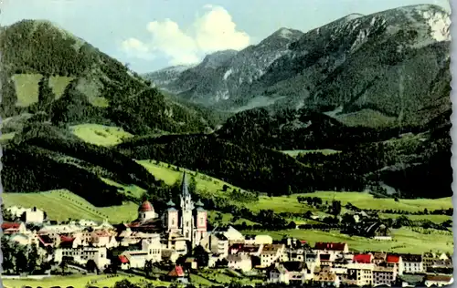 10226 - Steiermark - Mariazell mit Student und Tonion - gelaufen 1953