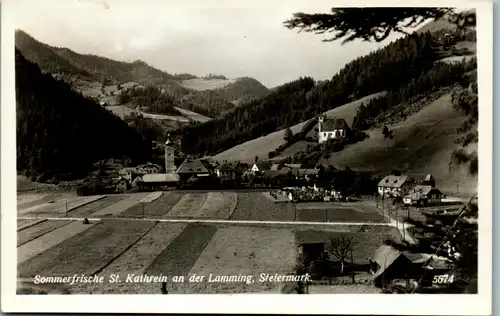 10241 - Steiermark - St. Kathrein an der Laming , Panorama - nicht gelaufen